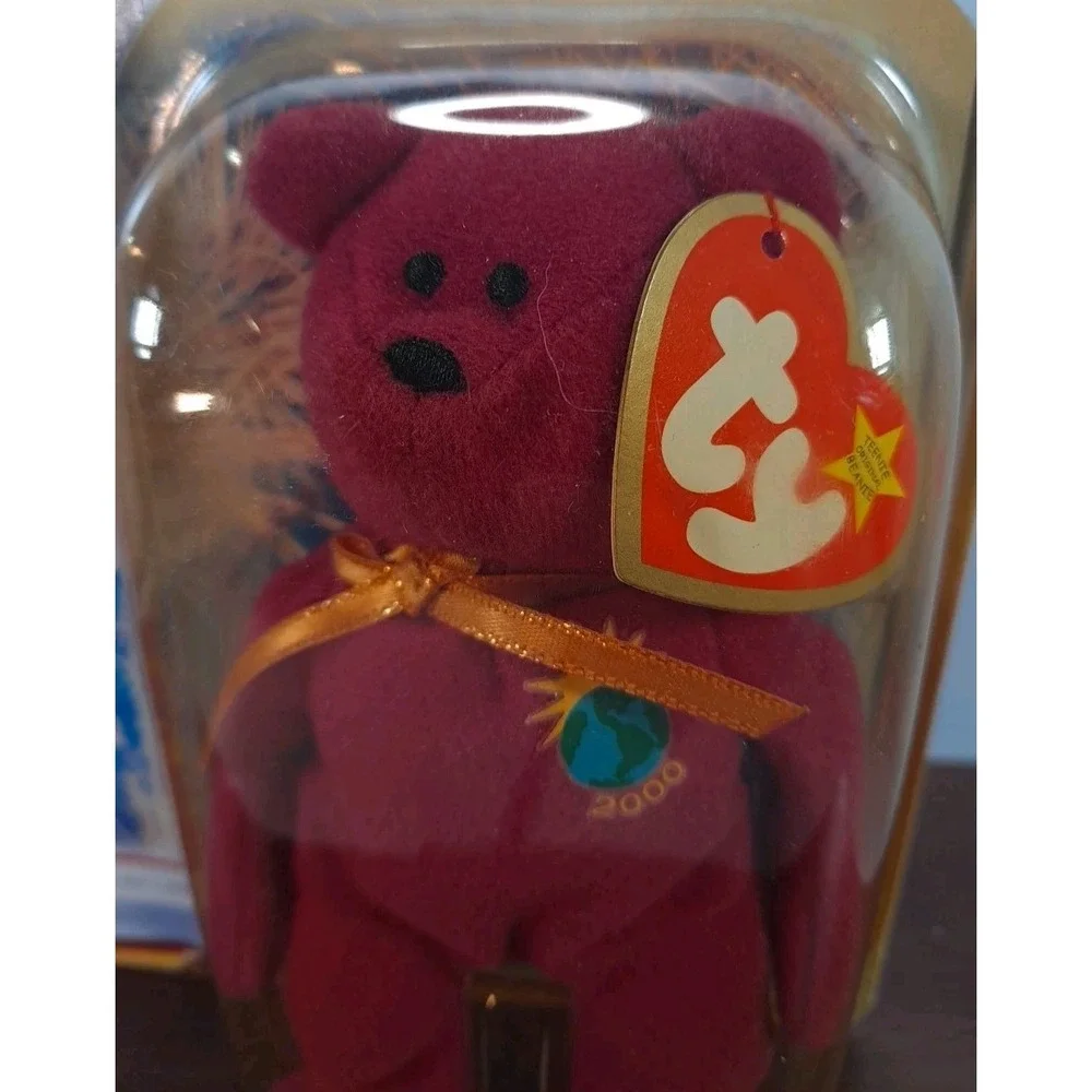 Vtg 2000 Ty Ronald‎ Mcdonald House Charities Beanie Babie Millennium The Bear